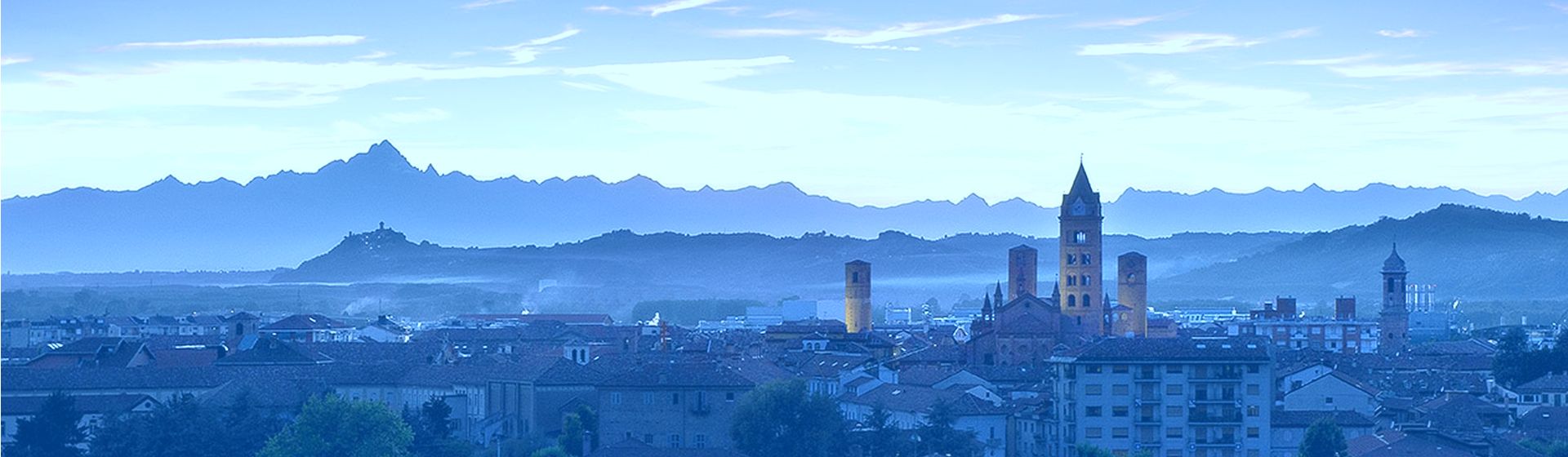 Vista di Torino dal colle