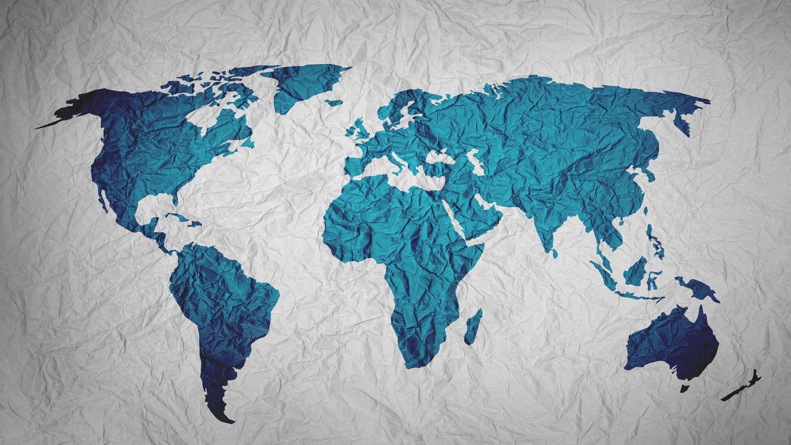 mappa del mondo prodotta con ArcGIS online