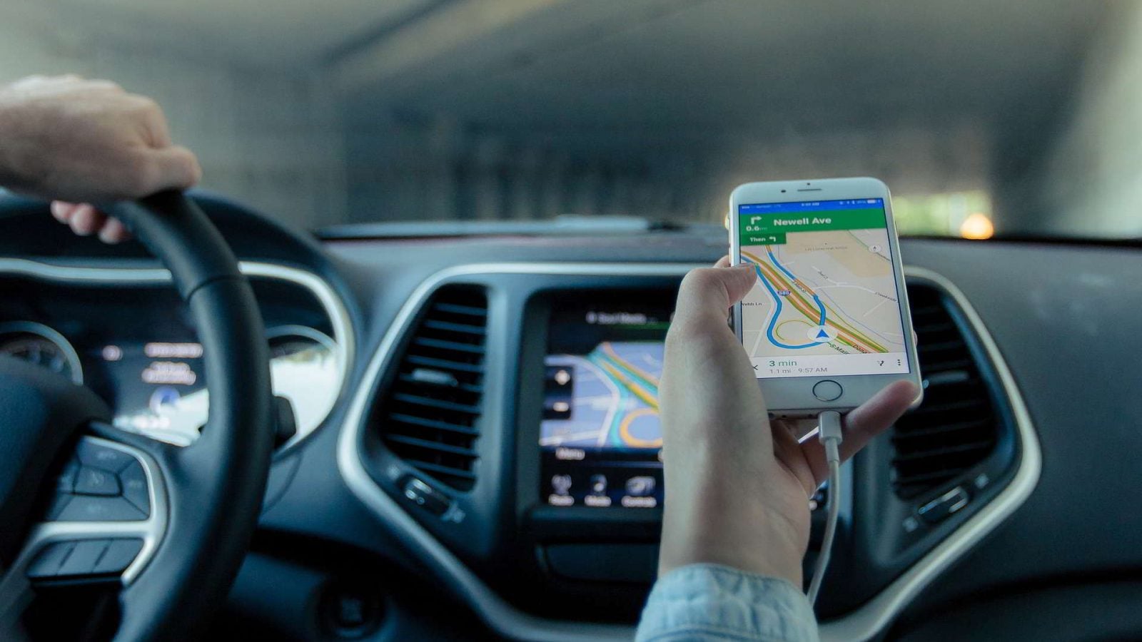 smartphone con gps ricreativo