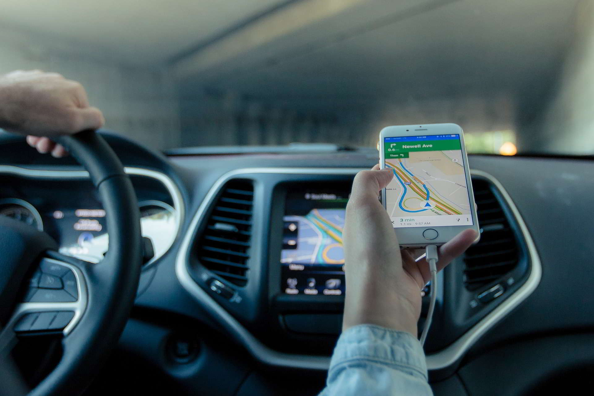 smartphone con gps ricreativo