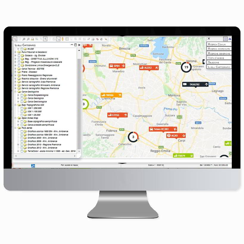 Carto@Web Localizzazione Mezzi