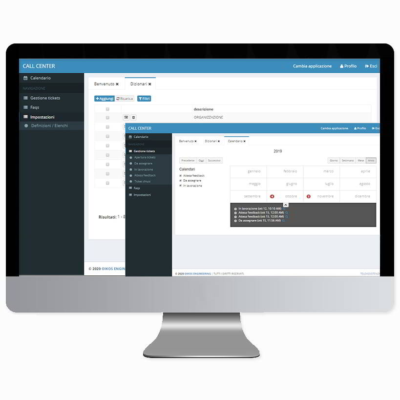 Carto@Web Ticketing Gestione monitoraggio Ticket